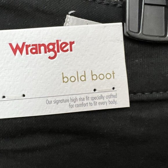 Wrangler Women's Black High Rise Bold Boot Jeans Size 2 x 32 NWT - Picture 7 of 11